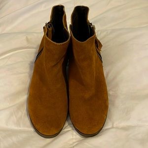 ALDO SUEDE CHELSEA BOOTS